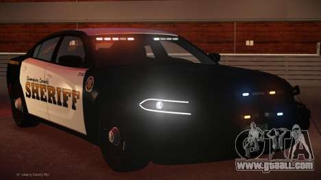 Dodge Charger Sheriff (ELS) for GTA 4