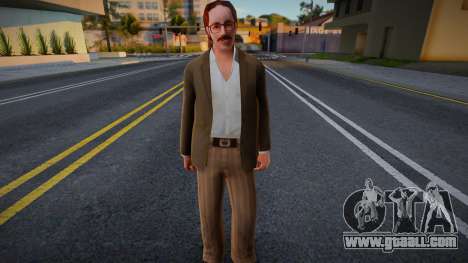 Man with mustache v1 for GTA San Andreas