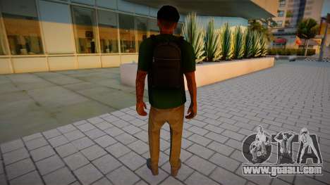 The guy in the fancy T-shirt for GTA San Andreas