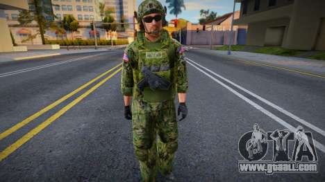 Military skin for GTA San Andreas