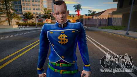 Okuyasu Nijimura from JJBA Diamod Records Part 4 for GTA San Andreas