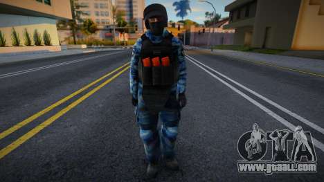Riot police in gear for GTA San Andreas