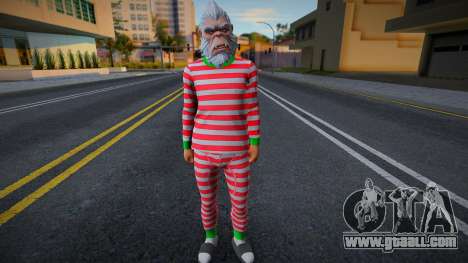 Christmas skin from GTA Online 4 for GTA San Andreas