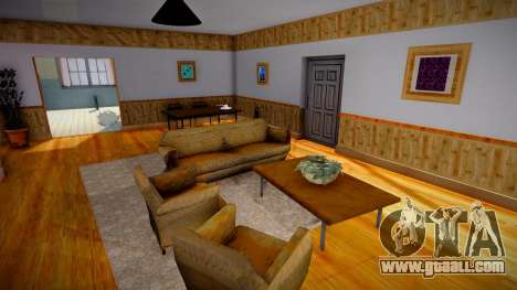 New interior of CJ's house for GTA San Andreas