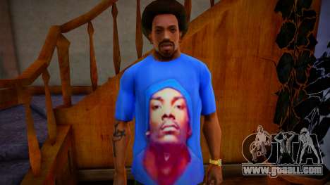 Snoop Dogg t-shirt for GTA San Andreas