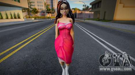 Turma da Monica - Tina in a dress for GTA San Andreas