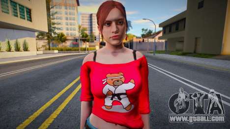 Claire Redfield Homewear v1 for GTA San Andreas