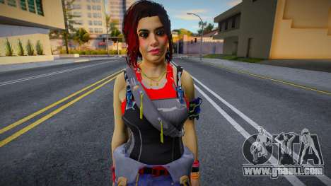 Claire Russell from CP2077 for GTA San Andreas