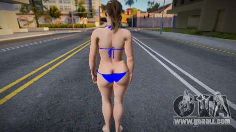Curvy Claire Bikini 1 for GTA San Andreas