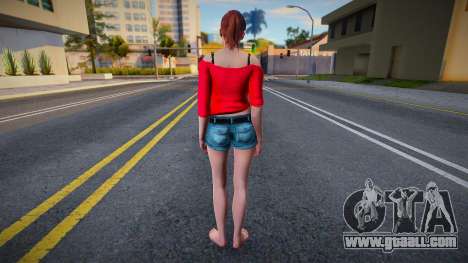 Claire Redfield Homewear v1 for GTA San Andreas
