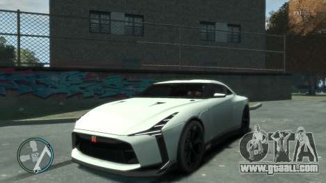 2018 Nissan GT-R50 Prototype by Italdesign (MSW) for GTA 4