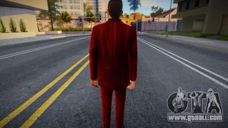 A man in a red jacket for GTA San Andreas