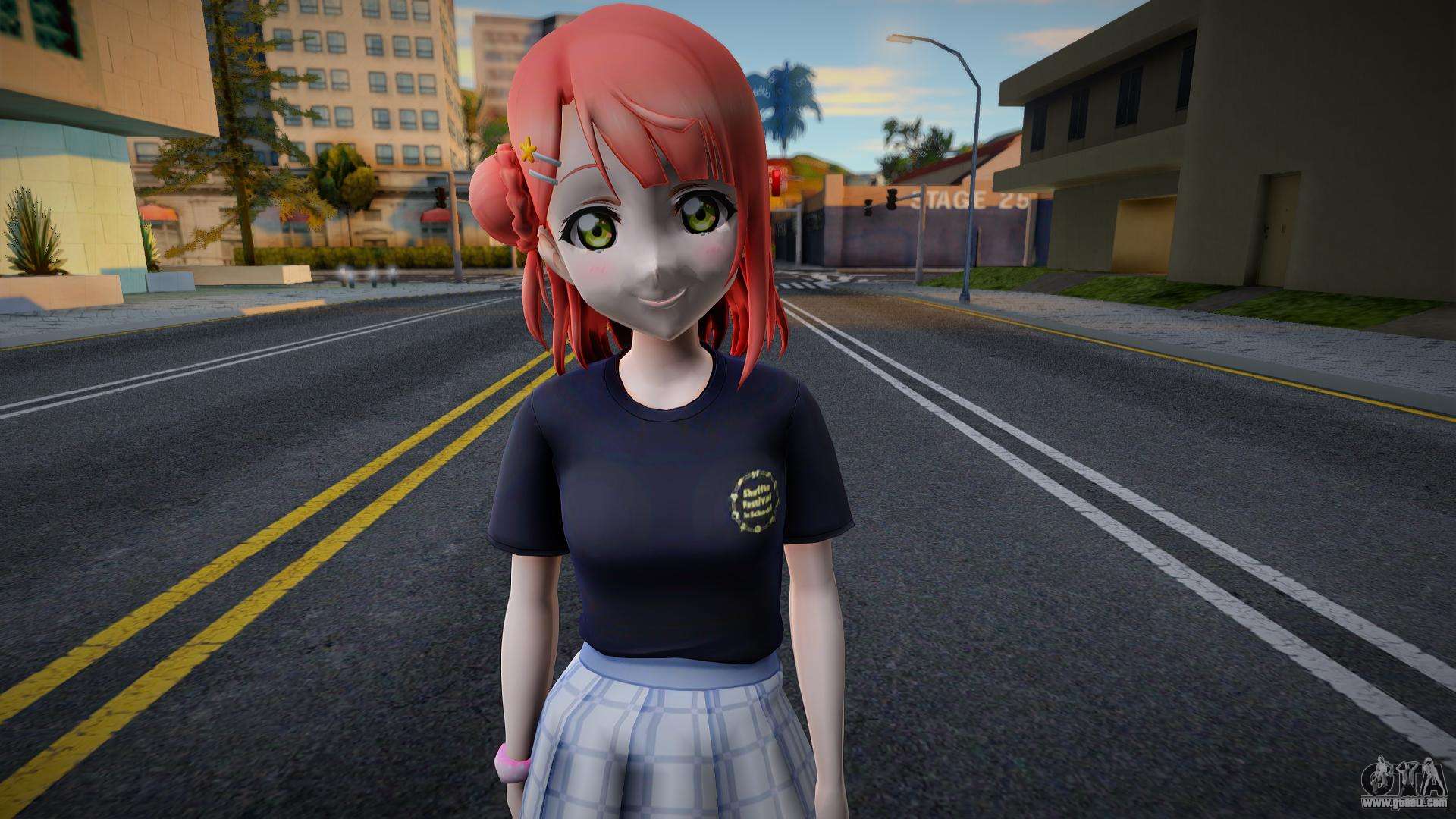 Love Live - Tshirt 80 for GTA San Andreas