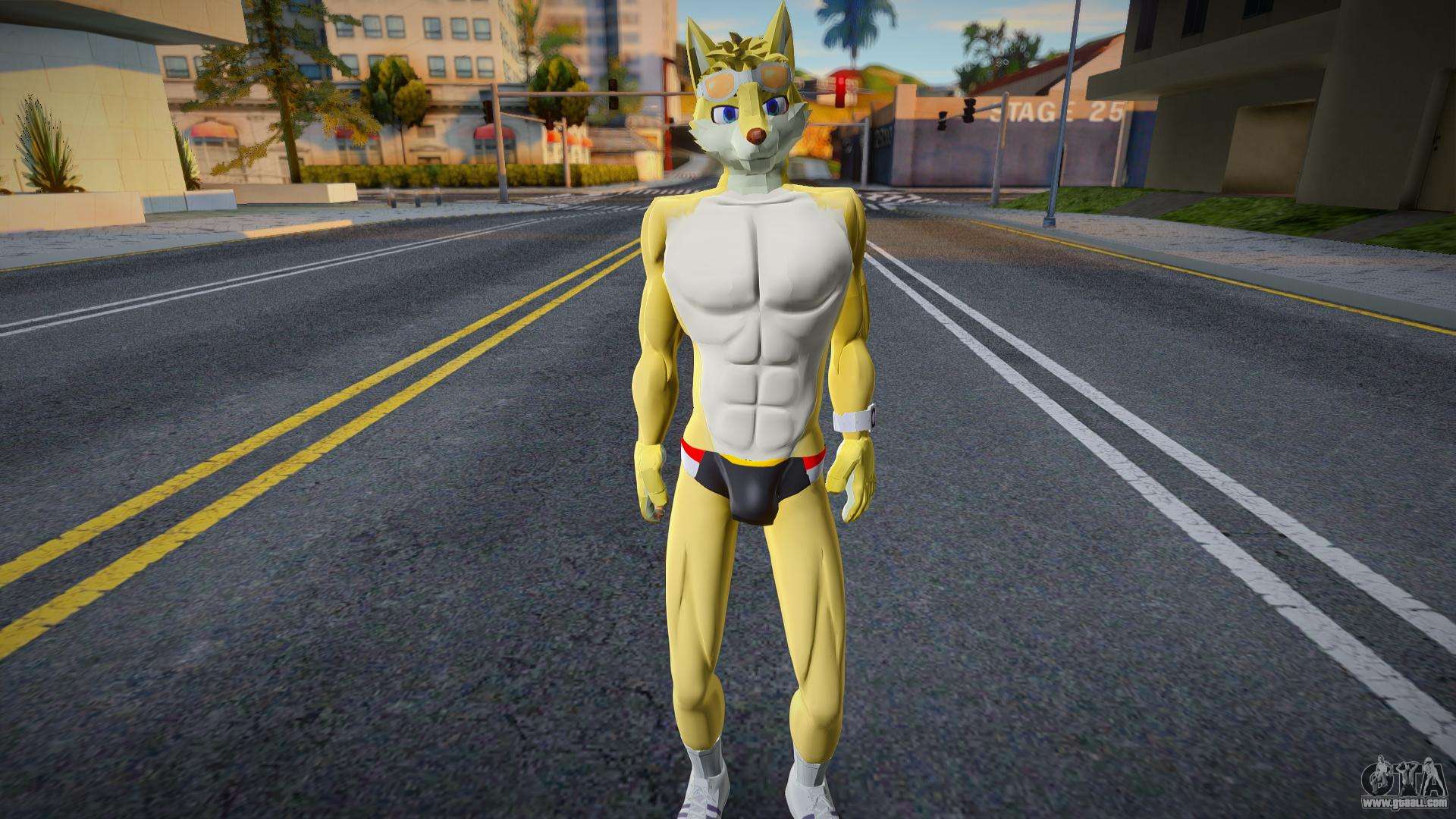 Roblox Buff Muscle Wolf 2 for GTA San Andreas