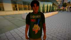 The guy in the fancy T-shirt for GTA San Andreas