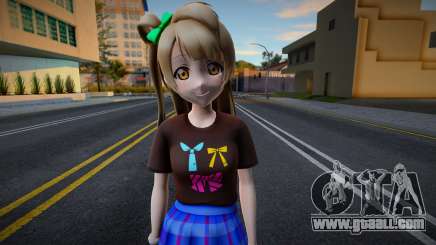 Love Live - Tshirt 47 for GTA San Andreas