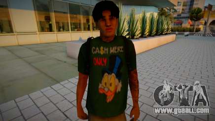 The guy in the fancy T-shirt for GTA San Andreas