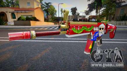 X-MAS Weapon - M4 for GTA San Andreas