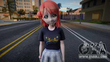 Love Live - Tshirt 134 for GTA San Andreas