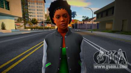 Grove (Families) Girl from GTA V 3 for GTA San Andreas