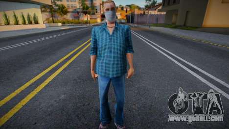 Swmyhp1 in a protective mask for GTA San Andreas