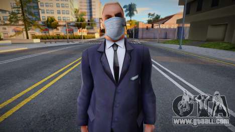 Wmyboun in a protective mask for GTA San Andreas