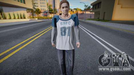 Mary - RE Outbreak Civilians Skin for GTA San Andreas