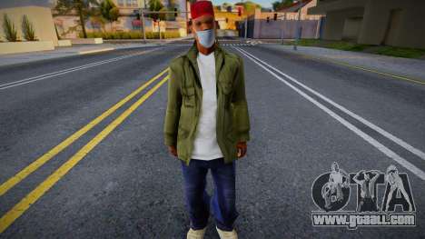 Emmet in a protective mask for GTA San Andreas