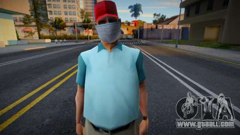 Wmygol2 in a protective mask for GTA San Andreas