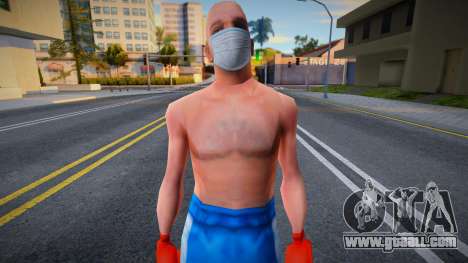 Vwmybox in a protective mask for GTA San Andreas