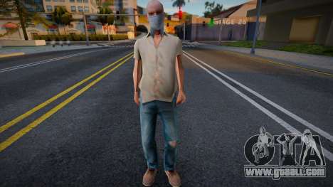 Wmost in a protective mask for GTA San Andreas
