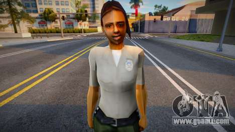 Barbara in the Sheriffs Uniform for GTA San Andreas