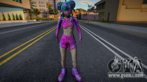 Yameii Osean World Skin for GTA San Andreas