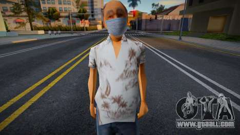 Somost in a protective mask for GTA San Andreas