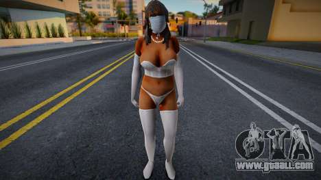 Vbfyst2 in a protective mask for GTA San Andreas