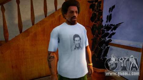 Pablo Escobar Mugshot T-Shirt for GTA San Andreas