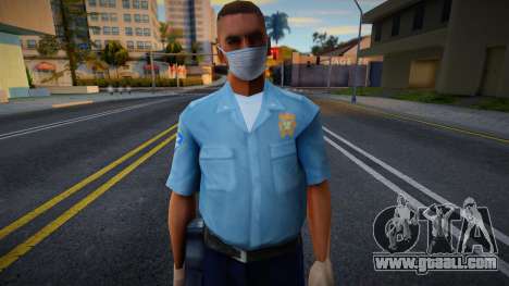 Medic 1 in a protective mask for GTA San Andreas