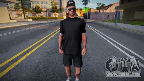 A man in a cap and glasses for GTA San Andreas