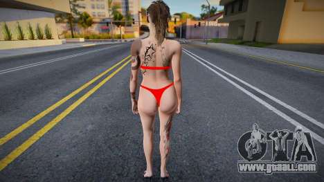 Claire Redfield Dark Fate 3 for GTA San Andreas