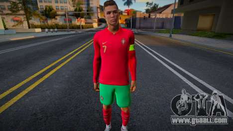 Cristiano Ronaldo - Portugal for GTA San Andreas