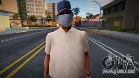 Wmygol1 in a protective mask for GTA San Andreas