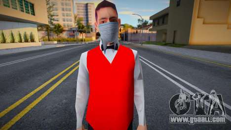 Wmyva in a protective mask for GTA San Andreas