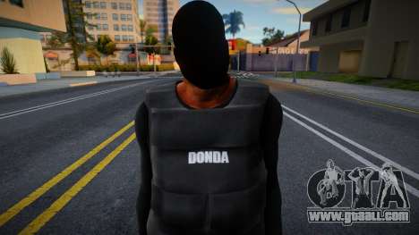 Kanye West Donda Outfit (Mask) for GTA San Andreas