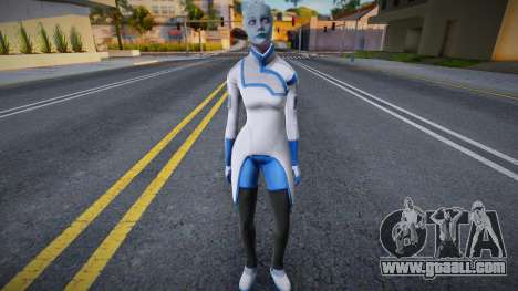 Liara TSony in the uniform of scientists from Ma for GTA San Andreas