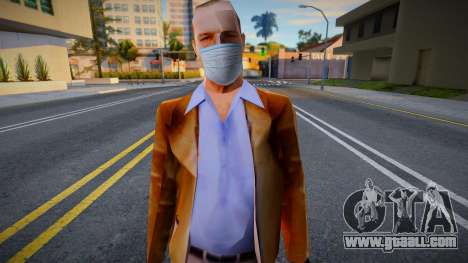 Vmaff4 in a protective mask for GTA San Andreas