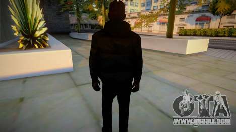 A man in a winter jacket for GTA San Andreas