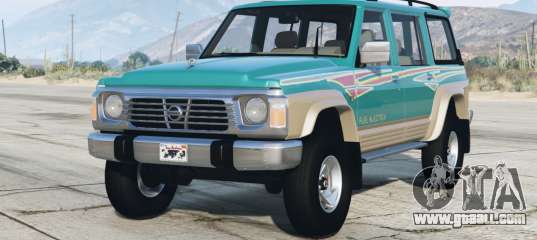 Nissan Patrol GR 5-door (Y60) 1997〡add-on v1.3 for GTA 5