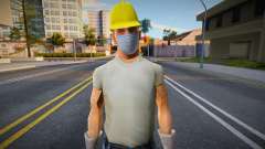 Wmycon in a protective mask for GTA San Andreas