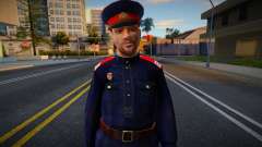 Soviet police officer in the uniform of the 1948 model for GTA San Andreas