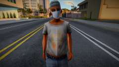 Sbmotr2 in a protective mask for GTA San Andreas